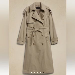 CLASSIC TWILL TRENCH SANDED KHAKI